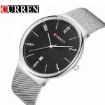 curren 8257 silver black 2