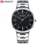 curren 8321 silver black 1