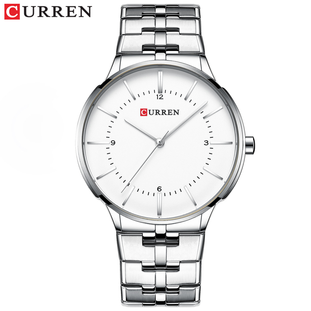 curren 8321 silver white 1